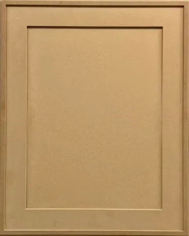 Z110 Shaker one-piece HDF cabinet door - Panel recess 1/4"
